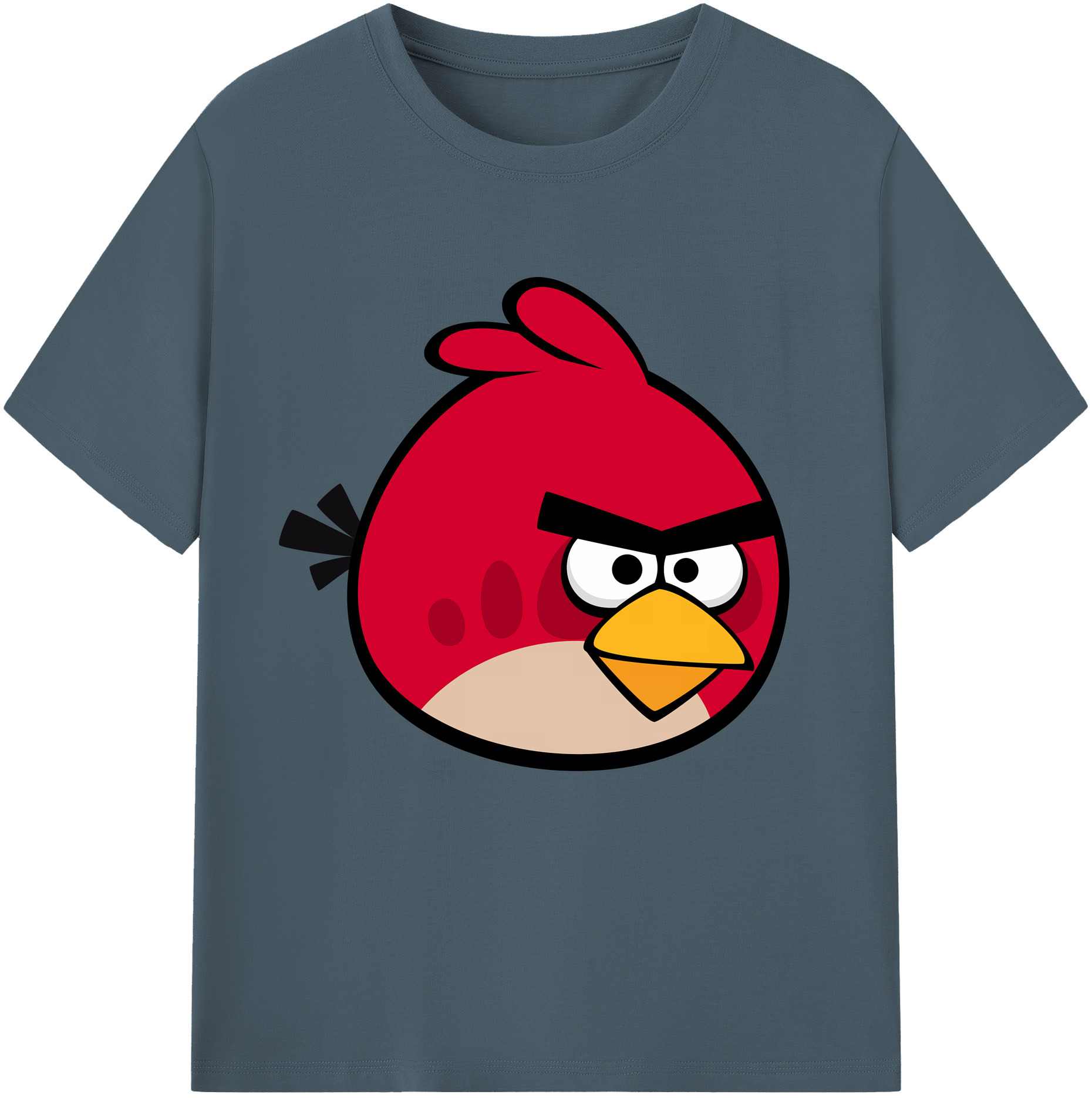 （画像用） Angry Birds アングリーバード 綿100％半袖Tシャツ（フロントプリント）